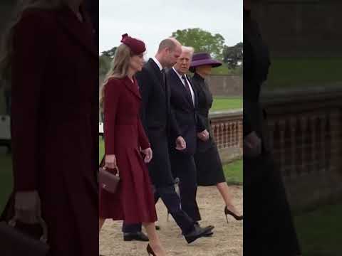 Trump and Melania Get ‘Royal Treatment’ as They Arrive at Windsor Castle #shorts