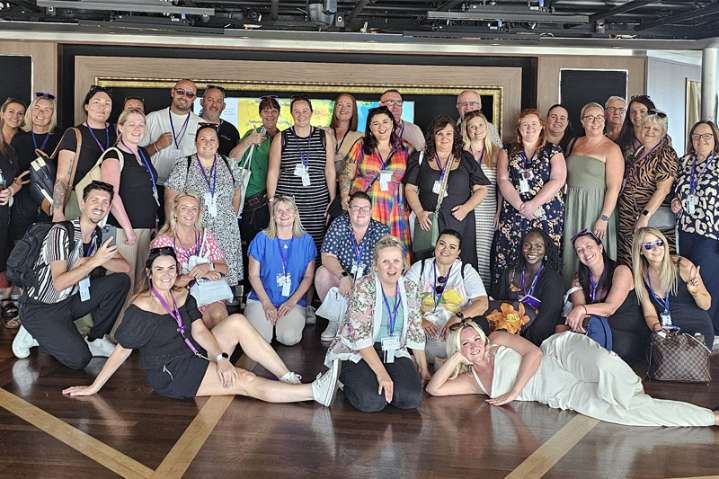 Ambassador Hosts Trade Partners Aboard Renaissance for Day Trip