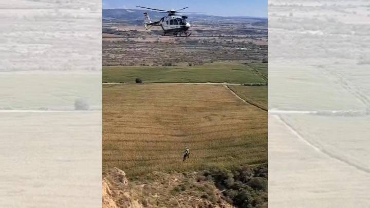 Fallece un senderista al caerse de un barranco en Barbastro
