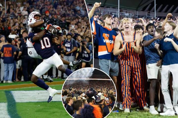 Florida State's Squirrel White doing OK after getting swarmed by Virginia fans