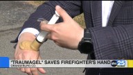 Newly approved plant-based gel saves firefighter’s severed hand after accident