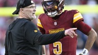 Dan Quinn: Jayden Daniels is day-to-day, unsure if he'll play Sunday