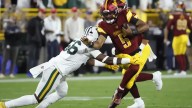 Jayden Daniels en duda para enfrentar a Raiders por lesión en rodilla