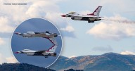Thunderbirds’ incredible aerial stunts captured in stunning photos of Great Colorado Air Show