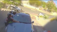 Workers robbed at gunpoint in Woodland Hills driveway