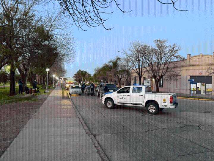 Evadieron un control policial en Urdinarrain y terminaron detenidos con cocaína