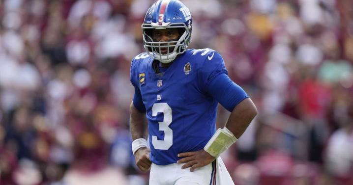 Is it Jaxson Dart time already? Listless Giants show little against Washington with Wilson at QB