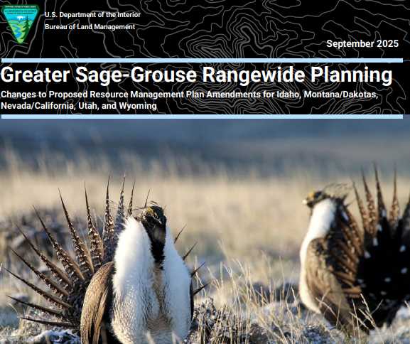 Updated Sage Grouse Rules Proposed Under Trump Administration