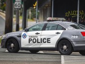 Police search for man who threw bike off bridge above DVP in Toronto