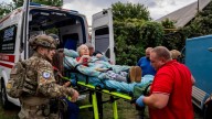 Russian glide bomb attack in eastern Ukraine kills 24 people collecting their pensions