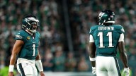 Eagles' A.J. Brown only focusing on what he can control after one catch night vs. Cowboys