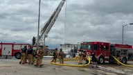 Semitrailer catches fire near downtown Lincoln