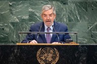 De la Fuente denuncia ante la ONU genocidio en Gaza y defiende un Estado palestino en paz con Israel