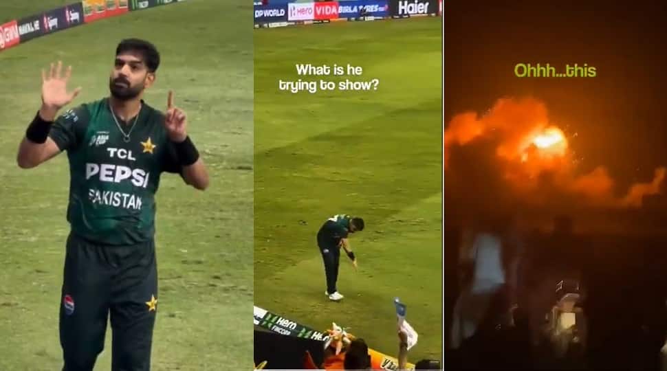 'Directed By Indian Armed Force': BJP's Witty Twist To Pakistani Cricketer Haris Rauf's Controversial Gesture