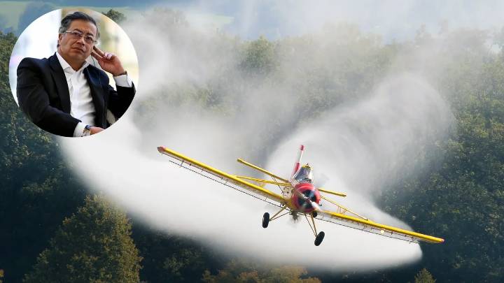 Presidente Petro advierte que habrá fumigación aérea en zonas en las que se ataque al Ejército