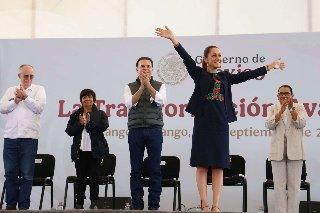 Sheinbaum inicia recorrido nacional con rendición de cuentas ante 50 mil personas