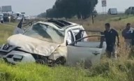 Fallece escolta y tres resultan heridos en accidente del equipo de Alicia Bárcena en la México