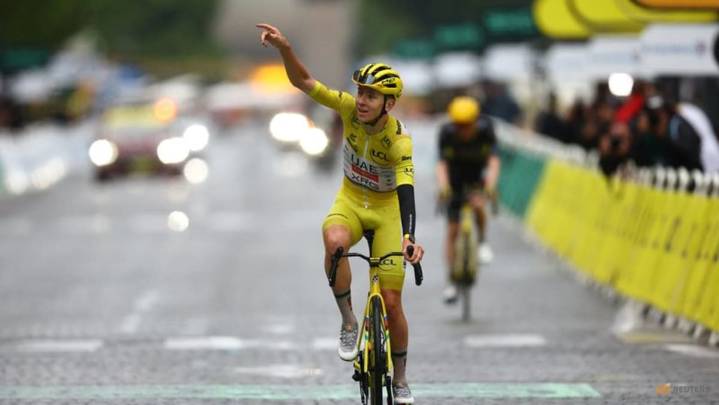 Pogacar turns focus to road race after time trial disappointment