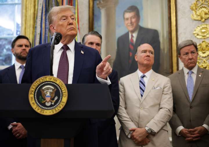 Trump says he will order federal intervention in Chicago and Baltimore