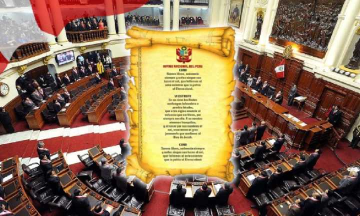 Congreso aprueba declarar el 28 de setiembre como Día del Himno Nacional
