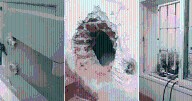 Delincuentes perforaron un banco en Argentina, lograron ingresar y desconectaron las cámaras, pero encontraron la caja fuerte vacía