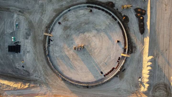 Vaca Muerta Oil Sur: el sorprendente avance en Allen con la instalación de tanques de almacenamiento