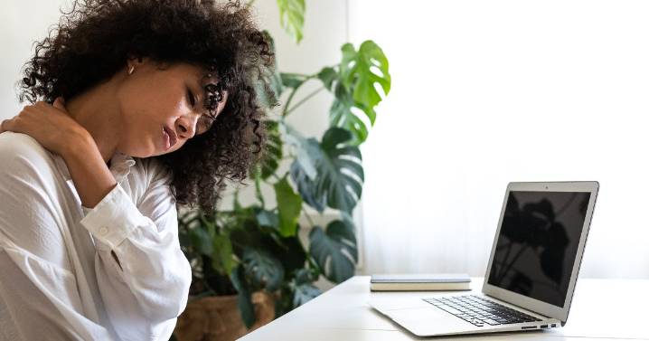 Brits' sleep ruined by 'tech neck' and here's four must