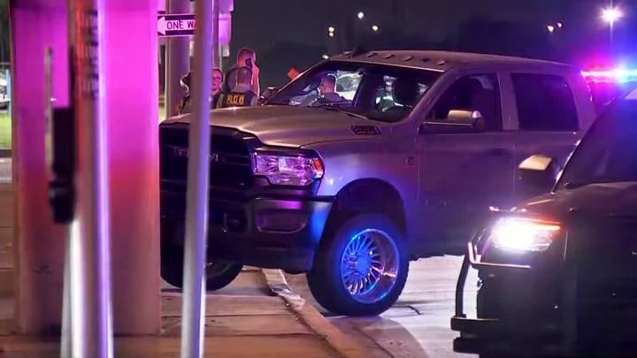 Two officers injured after chase ends in crash near I