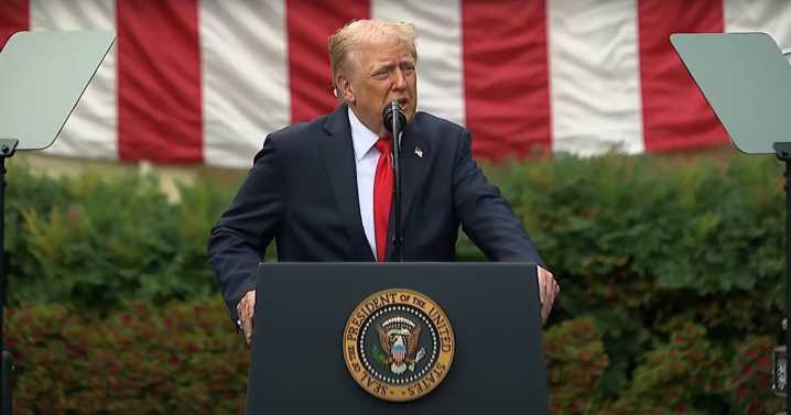 Trump says 'with a high degree of certainty' that suspect in Charlie Kirk killing has been caught