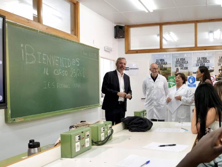 El presidente Azcón inaugura el curso de Formación Profesional con casi 27.000 alumnos inscritos