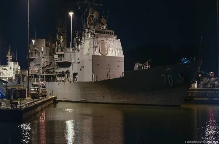 Medios reportan presencia de buque de guerra de EEUU en Canal de Panamá