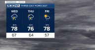 Our active weather pattern continues on Wednesday
