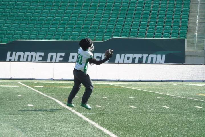 Kosi Onyeka set to start his second game for the Riders