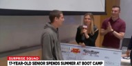 17-year-old high school senior spends summer at boot camp