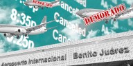 Vuelos demorados y cancelados en el AICM este 5 de septiembre