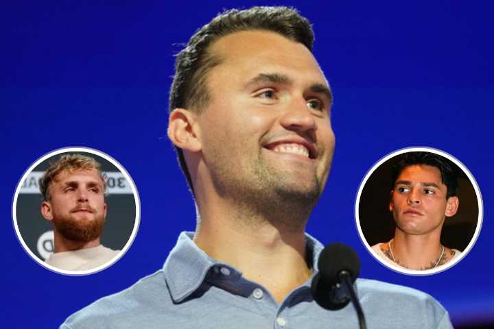 Jake Paul, Ryan Garcia, and Combat Sports Stars Send Prayers After Charlie Kirk Sh*t Dead in Utah The fight world goes into mourning as political activist and YouTuber Charlie Kirk gets fatally shot a