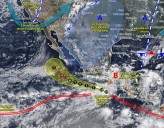 Clima en México hoy 12 de septiembre de 2025: Se esperan más lluvias por ciclón tropical