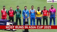 Cricket Most Runs in Asia Cup 2025: Saif Hassan Stays Second, Shaibzada Farhan Retains Third Rank Despite Scoring Low Runs in PAK vs BAN Super 4 Clash