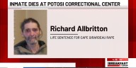 Inmate at Potosi Correctional Center dies