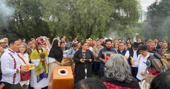Ministros electos de la Corte acuden a ceremonia de consagración de bastones de mando