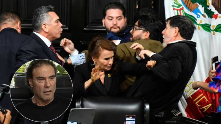 Eduardo Yáñez recordó su cachetada a un periodista al reaccionar a la pelea entre 'Alito' y Ñorona