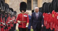 The Latest: As Trump enjoys UK royal pageantry, critics warn of a 'dangerous moment' in US