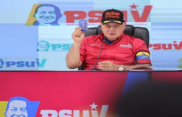 Venezuela pide respeto a su soberanía, subrayó Diosdado Cabello