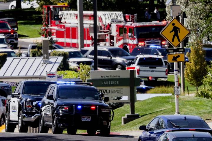 Live updates: Turning Point USA co-founder Charlie Kirk shot at Utah college event