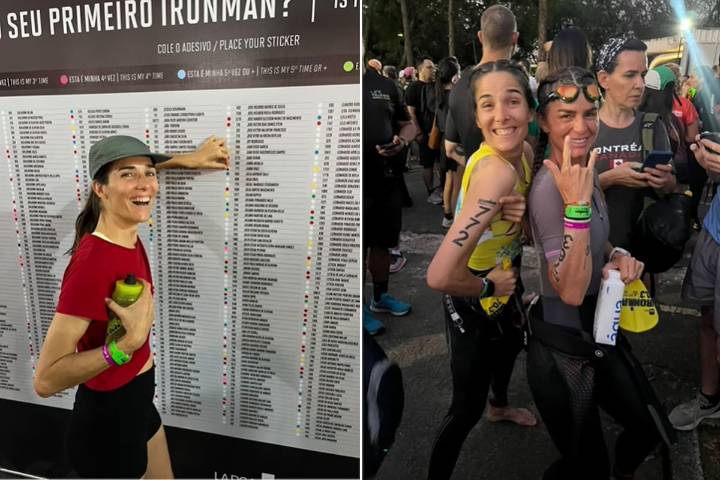 "Impensado". La reflexión de Juana Viale después de participar de una competencia de triatlón en San Pablo
