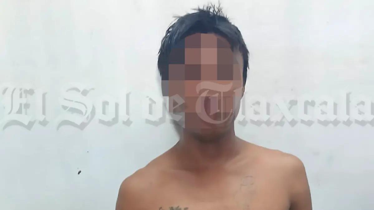 Pelea entre hermanos deja un detenido y dos lesionados, en Totolac