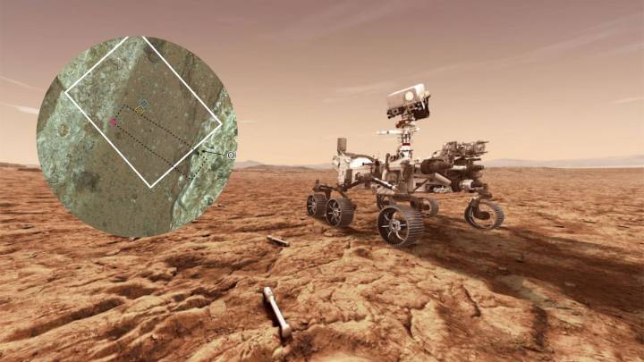 En un antiguo lecho de un río seco la Nasa encontró posibles rastros de vida en Marte