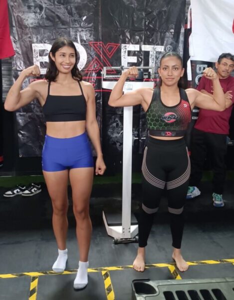 Presenta WCF pesaje previo al internacional de box México vs Japón