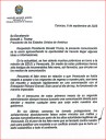 Trump contestó la carta que envió Maduro a través de un enviado especial, Richard Grenell