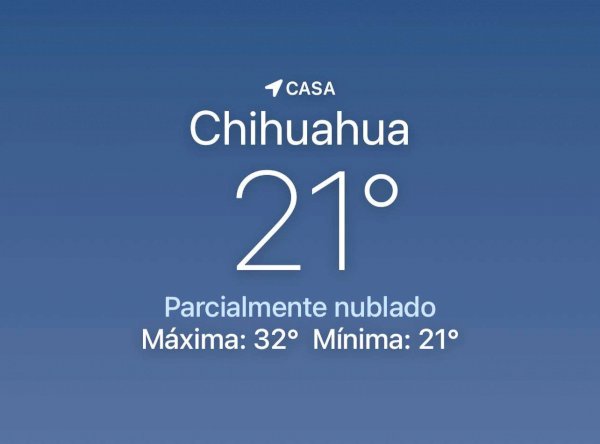 Pronostican nubes y máxima de 32 grados centígrados